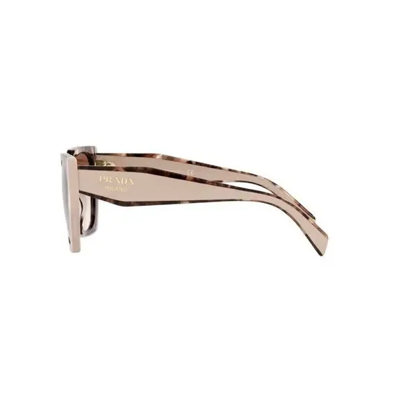 Prada Sunglasses Cateye PR 15WS 01R0A6 Tortoise Powder Pink Brown AUTHENTIC - Picture 4 of 7